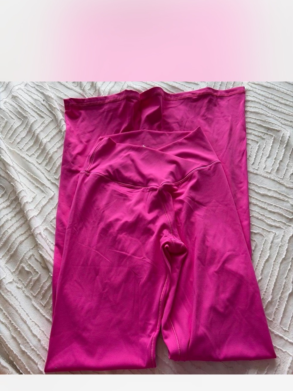 Amazon Women's High-Waist Seamless Leggings - Fuchsia